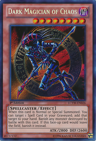 Dark Magician of Chaos [LCYW-EN026] Secret Rare | Mega City Incorporated