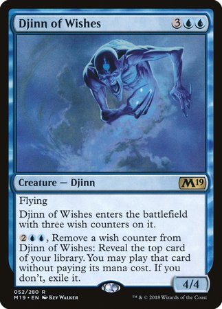 Djinn of Wishes [Core Set 2019] | Mega City Incorporated