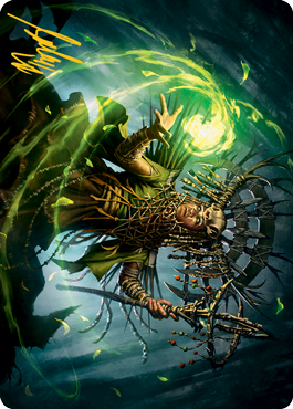 Katilda, Dawnhart Prime Art Card (Gold-Stamped Signature) [Innistrad: Midnight Hunt Art Series] | Mega City Incorporated