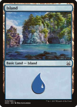 Island (28) [Duel Decks: Mind vs. Might] | Mega City Incorporated