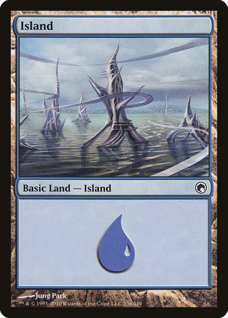 Island (236) [Scars of Mirrodin] | Mega City Incorporated