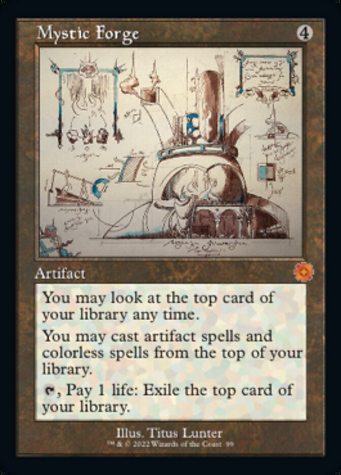 Mystic Forge (Retro Schematic) [The Brothers' War Retro Artifacts] | Mega City Incorporated