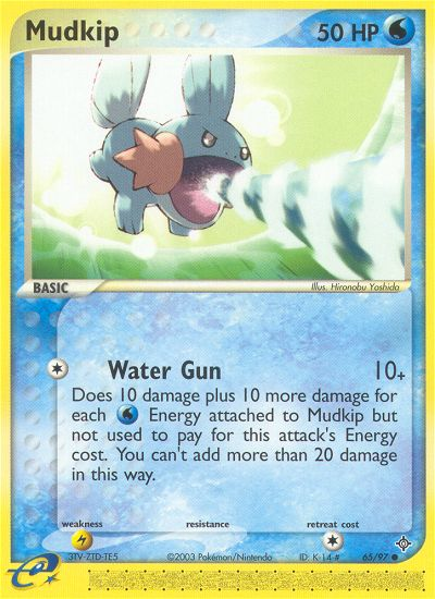 Mudkip (65/97) [EX: Dragon] | Mega City Incorporated