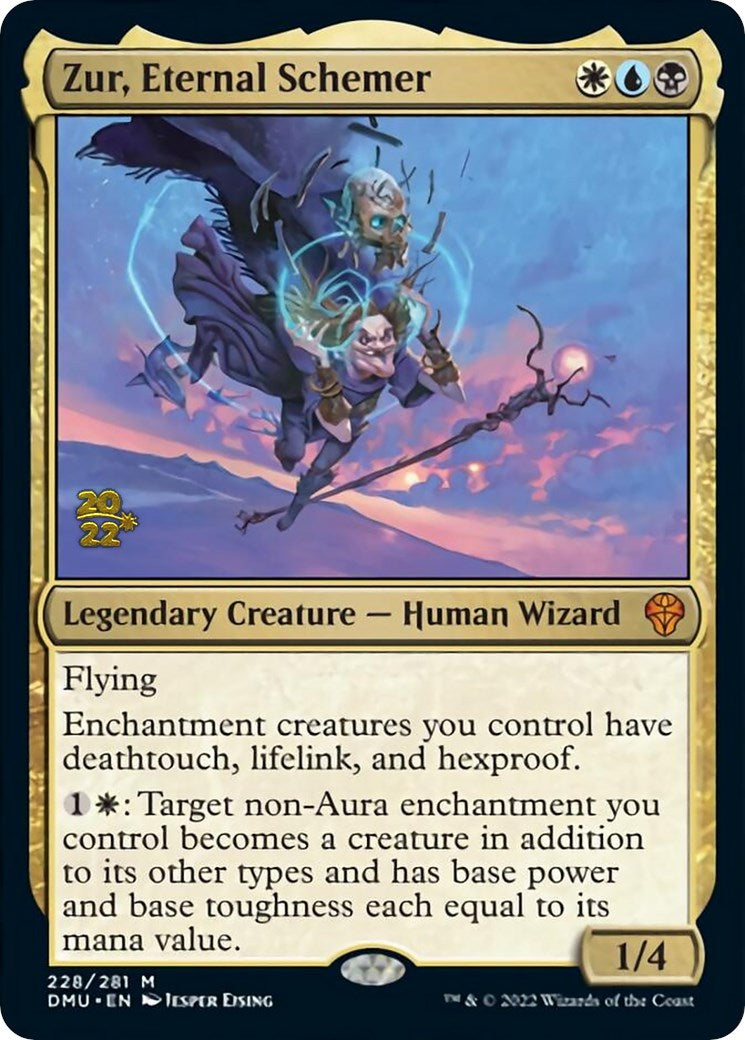 Zur, Eternal Schemer [Dominaria United Prerelease Promos] | Mega City Incorporated