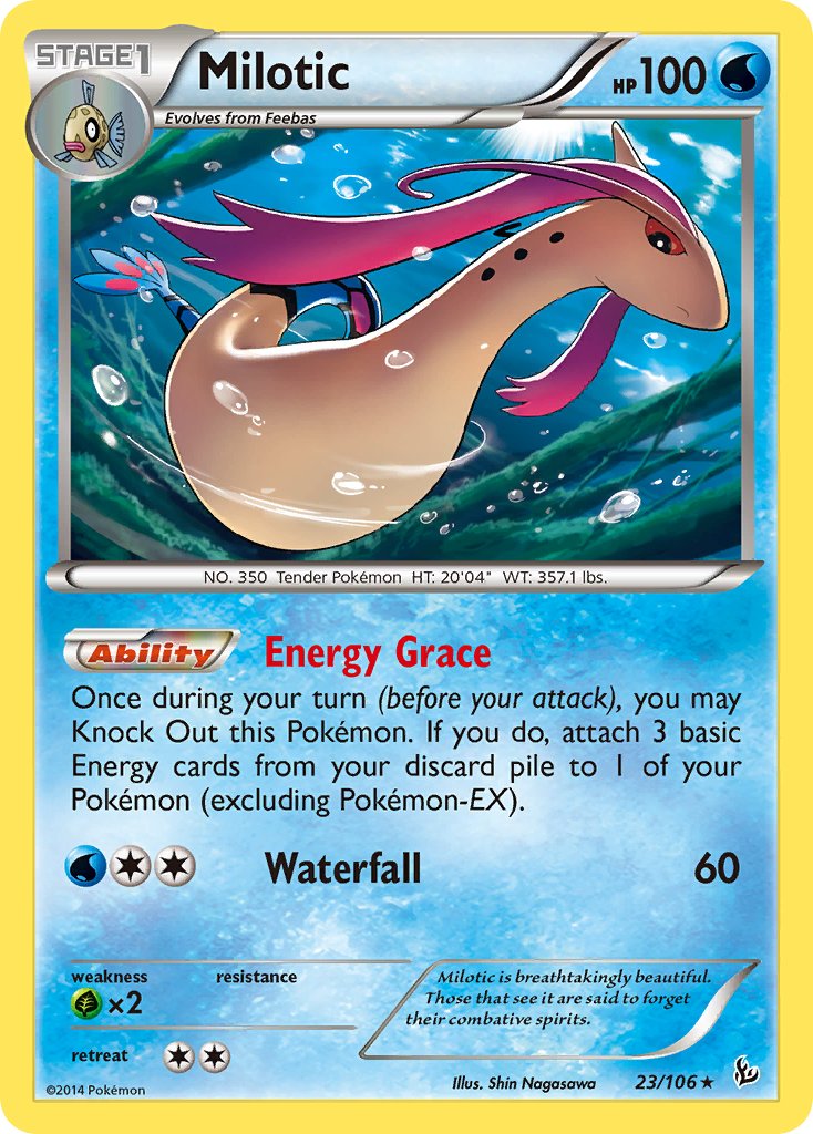 Milotic (23/106) (Theme Deck Exclusive) [XY: Flashfire] | Mega City Incorporated