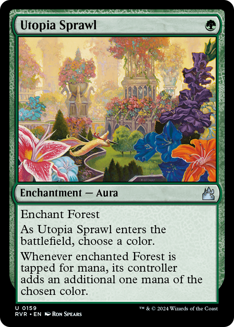 Utopia Sprawl [Ravnica Remastered] | Mega City Incorporated