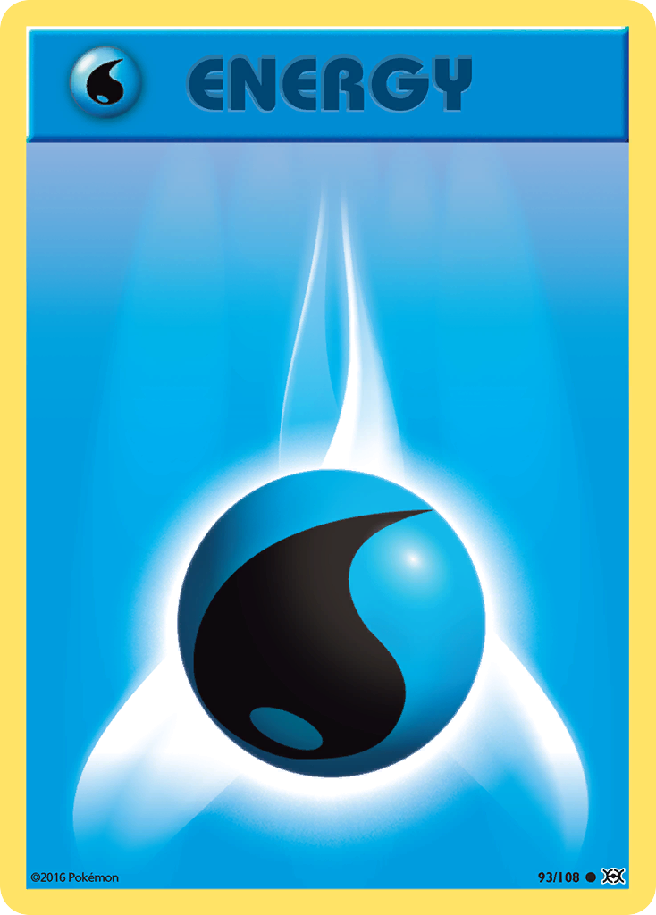 Water Energy (93/108) [XY: Evolutions] | Mega City Incorporated