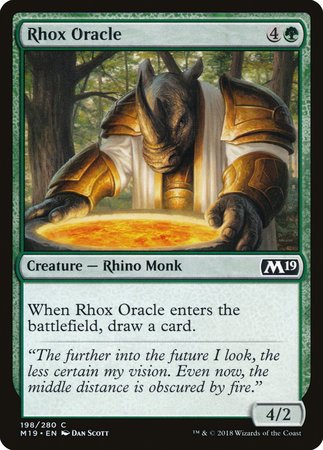 Rhox Oracle [Core Set 2019] | Mega City Incorporated