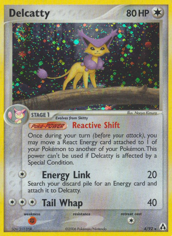 Delcatty (4/92) [EX: Legend Maker] | Mega City Incorporated