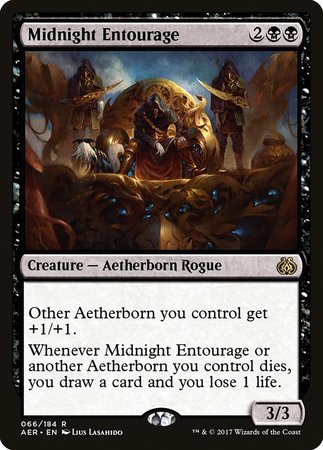 Midnight Entourage [Aether Revolt] | Mega City Incorporated