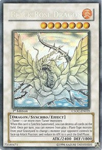 Black Rose Dragon [CSOC-EN039] Ghost Rare | Mega City Incorporated