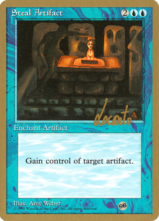 Steal Artifact (Michael Loconto) (SB) [Pro Tour Collector Set] | Mega City Incorporated