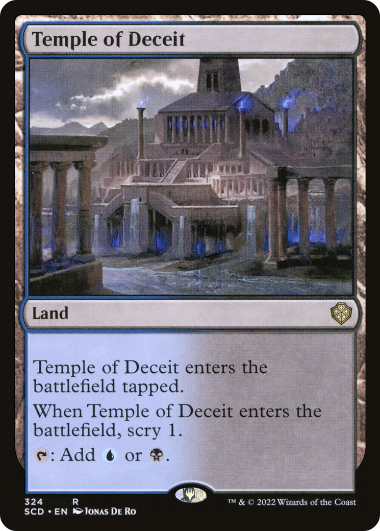 Temple of Deceit [Starter Commander Decks] | Mega City Incorporated