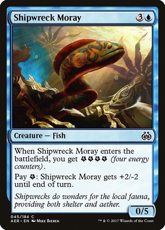 Shipwreck Moray [Aether Revolt] | Mega City Incorporated