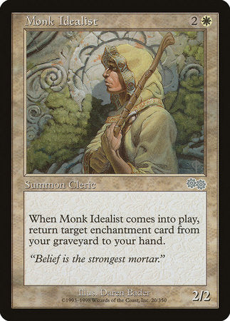 Monk Idealist [Urza's Saga] | Mega City Incorporated