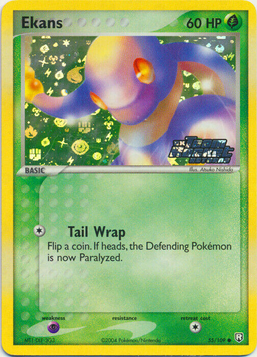 Ekans (55/109) (Stamped) [EX: Team Rocket Returns] | Mega City Incorporated