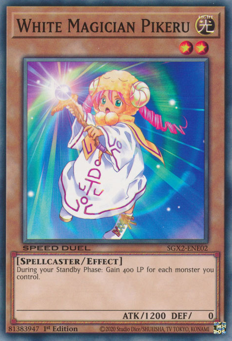 White Magician Pikeru [SGX2-ENE02] Common | Mega City Incorporated