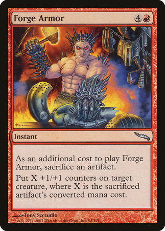 Forge Armor [Mirrodin] | Mega City Incorporated