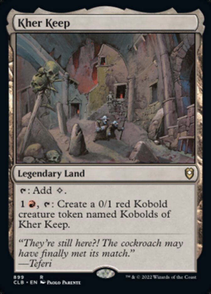 Kher Keep [Commander Legends: Battle for Baldur's Gate] | Mega City Incorporated