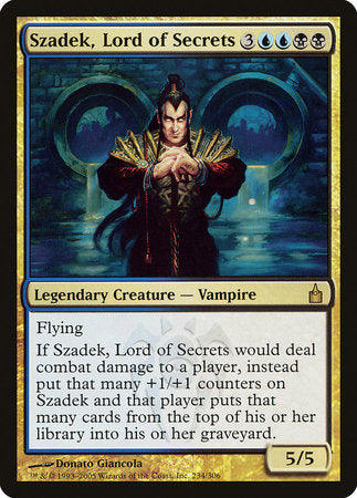 Szadek, Lord of Secrets [Ravnica: City of Guilds] | Mega City Incorporated