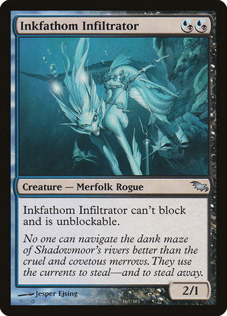 Inkfathom Infiltrator [Shadowmoor] | Mega City Incorporated