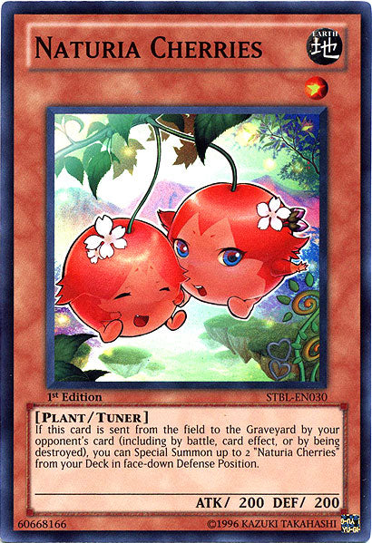 Naturia Cherries [STBL-EN030] Super Rare | Mega City Incorporated