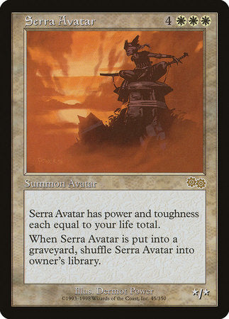 Serra Avatar [Urza's Saga] | Mega City Incorporated