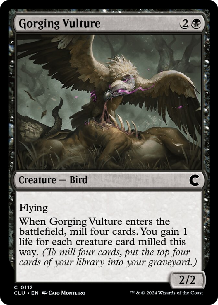 Gorging Vulture [Ravnica: Clue Edition] | Mega City Incorporated