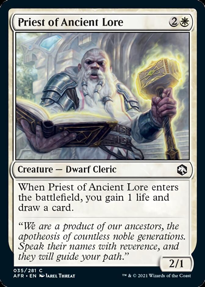 Priest of Ancient Lore [Dungeons & Dragons: Adventures in the Forgotten Realms] | Mega City Incorporated
