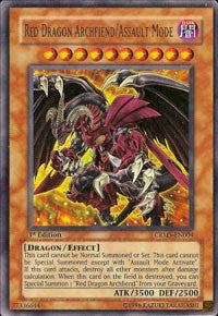 Red Dragon Archfiend/Assault Mode [CRMS-EN004] Ultra Rare | Mega City Incorporated