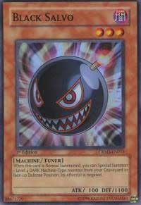 Black Salvo [CRMS-EN015] Super Rare | Mega City Incorporated