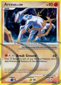 Arceus (AR8) [Platinum: Arceus] | Mega City Incorporated