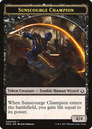 Sunscourge Champion Token [Hour of Devastation Tokens] | Mega City Incorporated