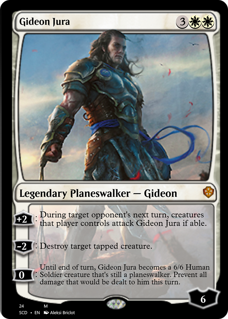 Gideon Jura [Starter Commander Decks] | Mega City Incorporated