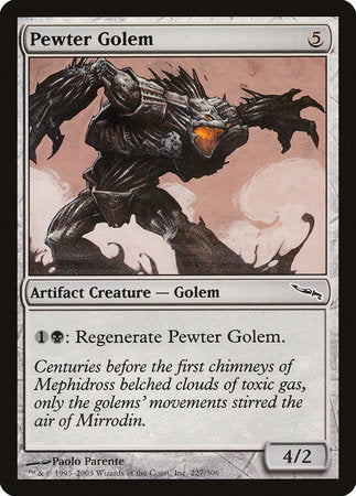 Pewter Golem [Mirrodin] | Mega City Incorporated