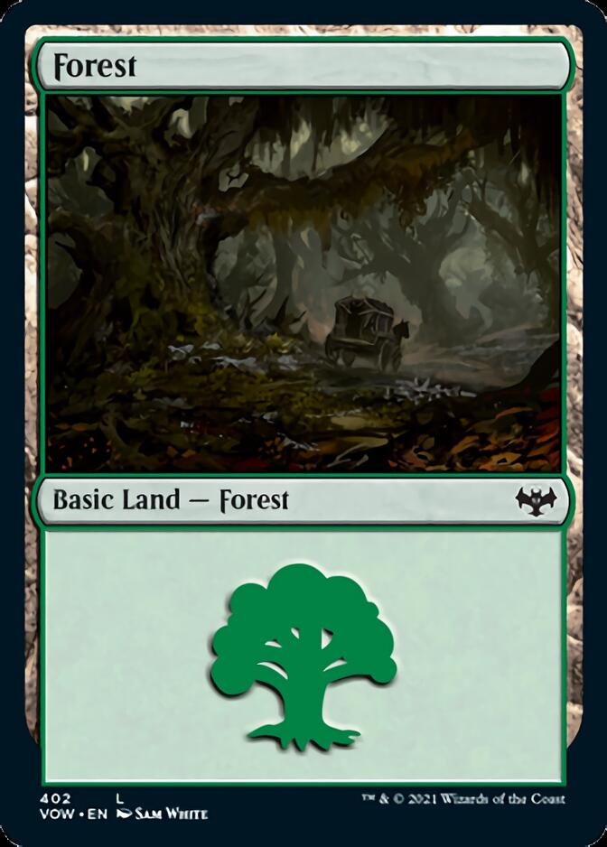 Forest (402) [Innistrad: Crimson Vow] | Mega City Incorporated