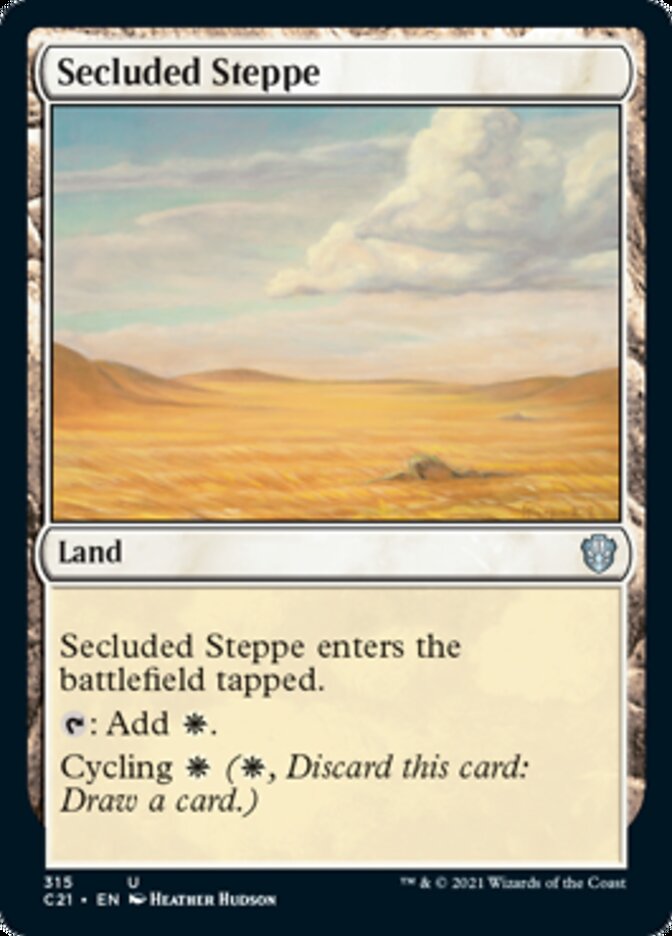 Secluded Steppe [Commander 2021] | Mega City Incorporated