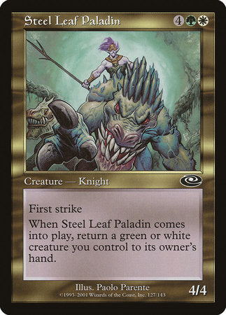 Steel Leaf Paladin [Planeshift] | Mega City Incorporated