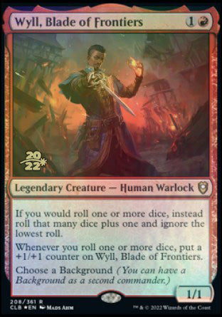 Wyll, Blade of Frontiers [Commander Legends: Battle for Baldur's Gate Prerelease Promos] | Mega City Incorporated