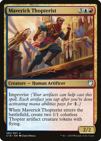 Maverick Thopterist [Commander 2018] | Mega City Incorporated