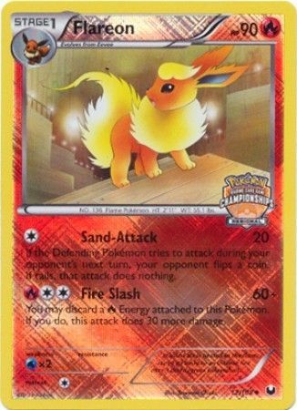 Flareon (12/108) (Regional Championship 2013 Promo) [Black & White: Dark Explorers] | Mega City Incorporated