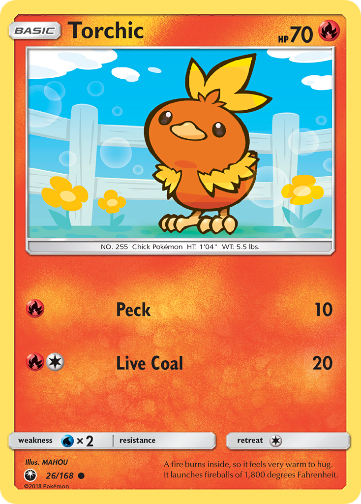 Torchic (26/168) [Sun & Moon: Celestial Storm] | Mega City Incorporated