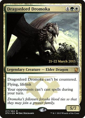 Dragonlord Dromoka [Dragons of Tarkir Promos] | Mega City Incorporated