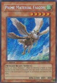 Prime Material Falcon [CRMS-EN082] Secret Rare | Mega City Incorporated