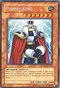 Puppet King [CRMS-EN093] Secret Rare | Mega City Incorporated