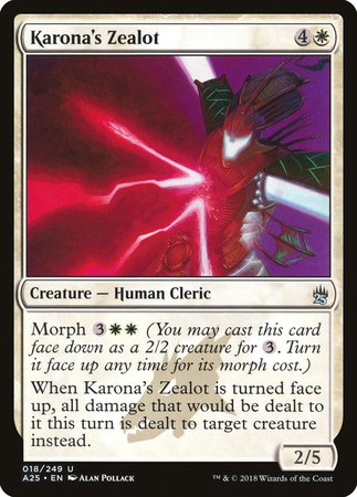 Karona's Zealot [Masters 25] | Mega City Incorporated