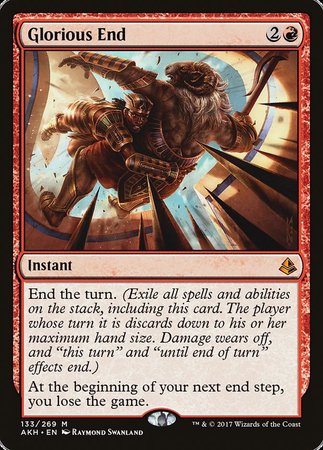 Glorious End [Amonkhet] | Mega City Incorporated