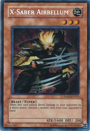 X-Saber Airbellum [HA01-EN011] Secret Rare | Mega City Incorporated