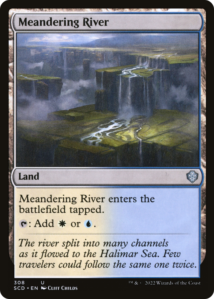 Meandering River [Starter Commander Decks] | Mega City Incorporated