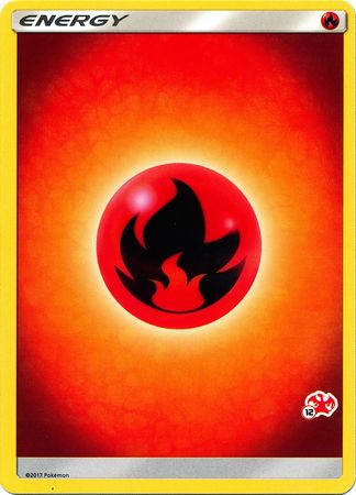 Fire Energy (Charizard Stamp #12) [Battle Academy 2020] | Mega City Incorporated